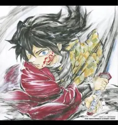 劇場版 鬼滅の刃 入場者特典 第15弾 冨岡義勇バースデー複製色紙 映画 特典