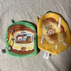 パンどろぼう　カラビナつき おでかけ　ポーチ