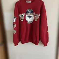 Captain Santa スウェット レッド M