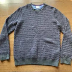 Henry Cottons パープル　クルーネックセーター