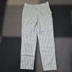 ユニクロ レディース ストライプパンツ Lサイズ