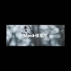 Mao❥様専用