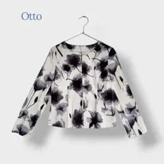 ＊Otto オットー＊ サイズ9 トップス ジャケット ノーカラージャケット