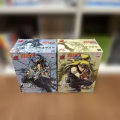 ワンピース KING OF ARTIST ルフィ ナルト デイダラ サスケ 4種