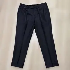 PT０１　ワンプリーツ　ウールトラウザー