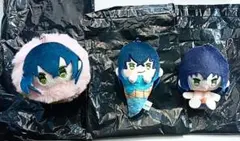 【3点セット】嘴平伊之助 桜餅 プラッシュ アイスたぴぬい マスコット 鬼滅の刃