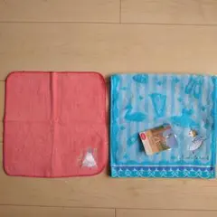 【⠀未使用品　】　タオルハンカチとミニタオル ＋ おまけ