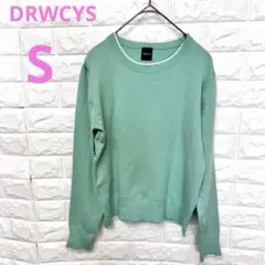 DRWCYS ドロシーズ ミントグリーンクルーネックセータ￼ S 日本製のサムネイル