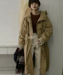 【KBF】 ケービーエフ ブルゾン ミリタリーアノラック3WAYコート トレンチ