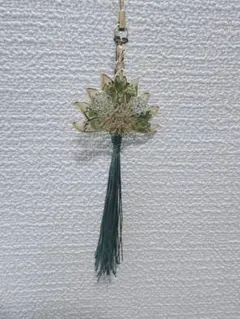 蓮の花デザイン携帯ストラップ