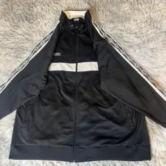 アンブロ　ビンテージ トラックジャケット　サイドロゴライン　大きいサイズ　4Ｌ