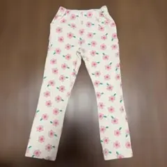 ムージョンジョン お花総柄フライス長パンツ