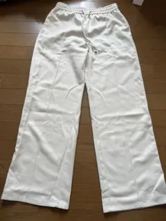 ワイドパンツ ゴム入りウエスト