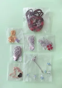未使用品　アクセサリーセット ネックレス ブレスレット　７点