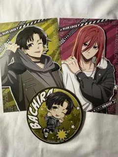 ブルーロック ツリービレッジ 蜂楽 千切 ポストカード コースター