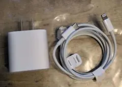 【新品未使用】【Apple純正】20W充電器＆usb type-Cケーブル