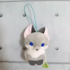 ちょコンとキツネあかちゃん VMC マスコット やつはし 銀ギツネ