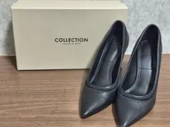 CHARLES & KEITH COLLECTION カットアウトレザーパンプス