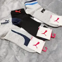 新品 PUMA ソックス3点 25〜27センチ