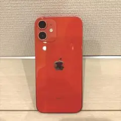 【美品】iPhone 12mini RED バッテリー最大容量98%