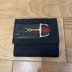 GUCCI GGキャンバス ホースビット 二つ折り財布のサムネイル
