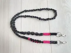 カラフルパラコードスマホショルダーストラップ