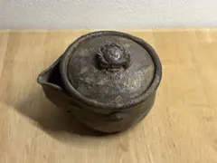 72.備前焼 宝瓶 登り窯 かに カニ 蟹 4角 手びねり 急須 備前焼 蟹 宝瓶 紙箱入 A-2 | 備前焼 作品販売