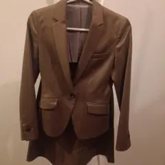 Perfect Suit Factory ブラウンジャケットセットアップ　美品のサムネイル