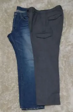 デニム　カーゴパンツ　ジャーナルスタンダード　GREEN LABELのサムネイル