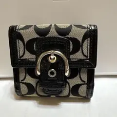 Coach モノグラム 二つ折り財布