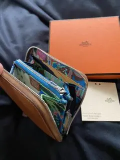 HERMES アザップシルクイン コンパクトウォレットのサムネイル