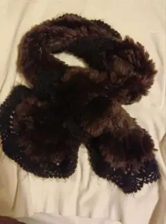 ラビットファーマフラー