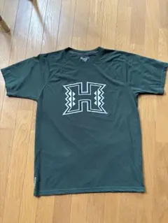 Champion VAPOR メンズ Tシャツ ダークグリーン　ハワイ大学