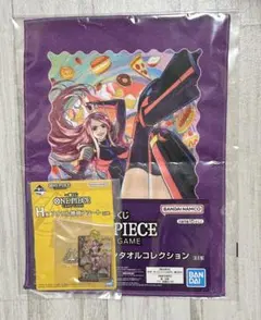 一番くじ　ワンピース　カードゲーム　アクリルチャーム　タオル　ボニー
