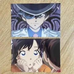 100万ドルの五稜星  場面写ポストカードセット 怪盗キッド 中森青子