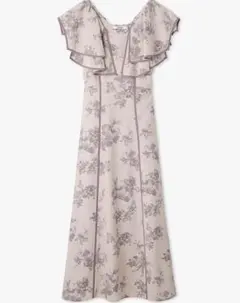 スナイデル ラッフルカラープリントワンピ 2