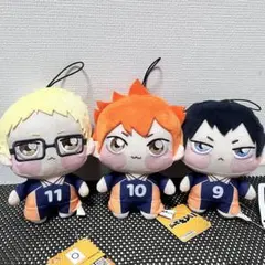 ハイキュー ともぬい 谷地仁花、月島蛍、山口忠セット - メルカリ