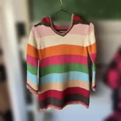 babyGap ストライプニットワンピース