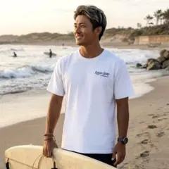 雑誌Blue掲載☆LUSSO SURF 80’s ロゴTシャツ　Mサイズ☆のサムネイル