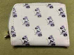 ミニーマウス プリント 折り財布
