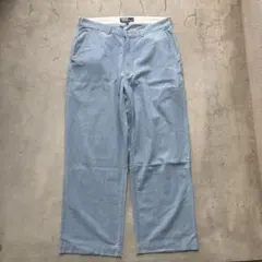 90s polo by ralph lauren chambray pantsのサムネイル