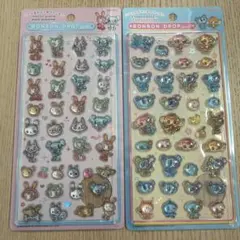 ナルミヤキャラクターズ ボンボンドロップシール 2種セット
