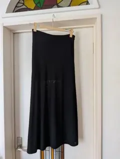 YOHJI YAMAMOTO NOIR ロングスカート ブラックのサムネイル