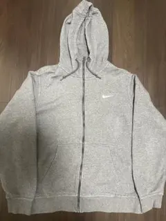 Nike グレー ジップアップパーカー