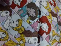 プリンセスキャラクター綿プリント生地