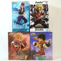 【まとめ割】 僕のヒーローアカデミア 緑谷 爆豪 轟 フィギュア ４体セット