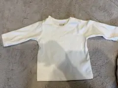 ホワイト 長袖 カットソー