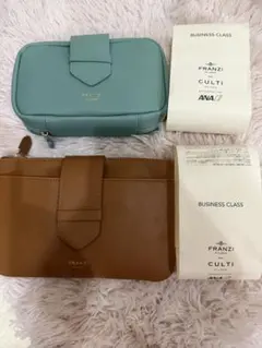 ANAファーストクラス FRANZI ポーチ コスメデコルテ スキンケアセット
