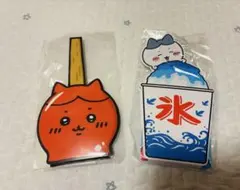 ちいかわ縁日　イトーヨーカドー　かき氷タオル　缶バッジ　ハチワレ　かき氷