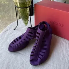 arche アルシュ パープル サンダル　37のサムネイル